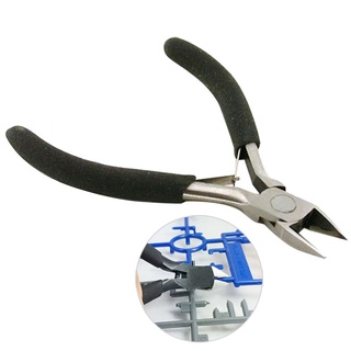 11 cm cortador diagonal de acero recto mandíbula corte lateral pinzas alicates alicates pinzas de alambre eléctrico nipper herramientas de mano