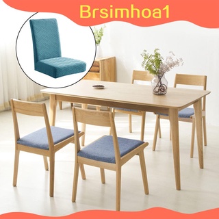 [BRSIMHOA1] Cubiertas de silla elástica para sillas de comedor decorativas para comedor, silla lavable, silla de cocina, fundas para comedor (1)