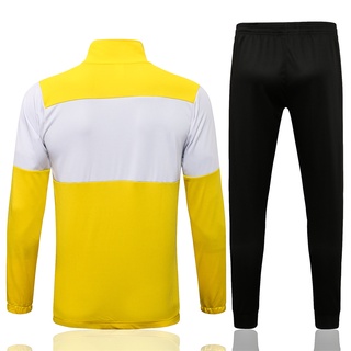 2021 2022 borussia dortmund hombres amarillo ropa deportiva traje de entrenamiento jersey chaqueta traje (2)