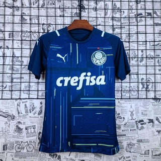 Camiseta 2021-22 Versión Jugador Portero Azul Palmeiras (1)