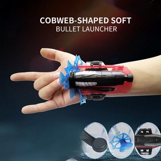 The Launcher Of The Mesh Soft Bullet,Blaster Toy for Kids to Play Superheroes