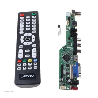~ Kit de placa de controlador LCD Universal V29 AV TV VGA HDMI compatible con interfaz USB reemplaza SKR.03 T.V T.V (1)
