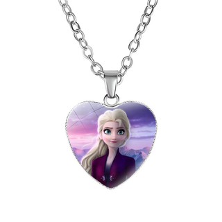 frozen 2 love collar elsa princesa chica collar accesorios