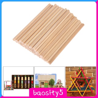 [baosity5] 100 pzs varillas De madera Para manualidades manualidades diy