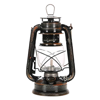 retro queroseno lámpara multi funcional aceite carbón lámpara retro bronce queroseno lámpara