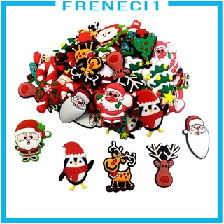 CHARMS [FRENECI1] Diy Flatback navidad artesanía al azar PVC Santa limo encantos botón árbol decoración (5)