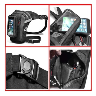 Waterproof Motorcycle Motorbike Racing Leg Bag With Touch Screen Phone Bag