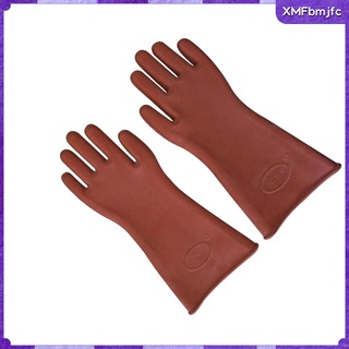 Rubber Insulating Gloves 12KV Electrician Electrical Waterproof Gloves