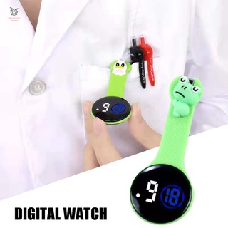 Nurse Digital Touching Watch LED Display Silicone Cartoon Animal Bracelet Waterproof Lovely Tunic Quartz Watch (1)