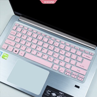 xueline acer aspire 5 swift 5 protector de teclado sf314-52g-5079 536y 14" funda para portátil 2020 suave fina silicona teclado teclado película a prueba de polvo (1)
