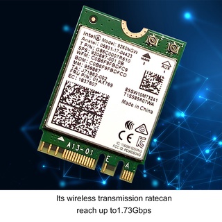 ♡SP_2.4G/5G M.2 NGFF Wireless Adapter 1.73Gbps Bluetooth-compatible 5.0 WiFi Network Card ♡