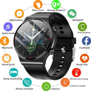 Smart Watch Heart Rate Blood Pressure Multifunctional Sports Male Clock Waterproof Smartwatch 1001