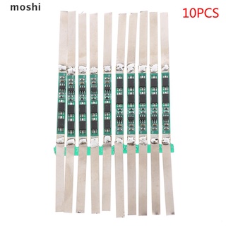 moshi 10pcs bms tira de protección de la junta para 1s 3.7v 18650 li-ion batería de litio.