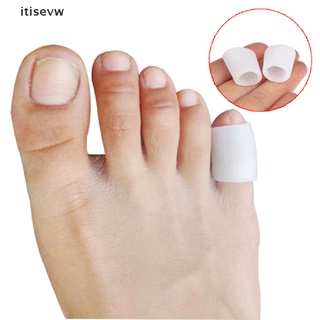 itisevw pequeño dedo del pie de silicona separador del dedo del pie esparcidor corrección alivio del dolor hallux valgus cl