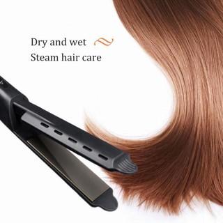plancha de cabello 4 engranajes ajuste temperatura para el cabello alisado turmalina cerámica ionic plano iron herramienta profesional estilo (4)