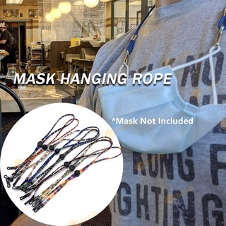 (Envío hoy) máscara colgante cuerda máscara cara cordón máscara titular ajustable sin rastro oreja cuerda colgante dos ganchos