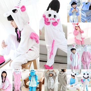 Niños niños niñas ropa de dormir Animal pijamas Cosplay disfraz unicornio tigre Tenma Kigurumi ropa de dormir