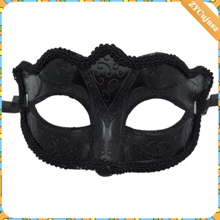 6 piezas de máscara decorativa para fiesta veneciana para hombre, fiesta de halloween, suministros de fiesta (9)