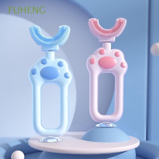 Fuheng cepillo De dientes en forma De U/Multicolorido Para limpieza De 360 grados
