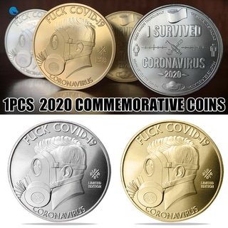 2020 impresión conmemorativa de monedas he sobrevivido decoraciones copia de moneda