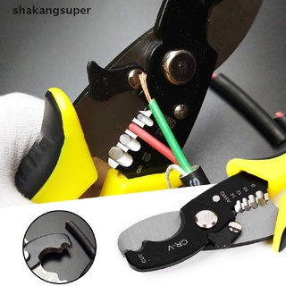 Shkas Automatic Wire Stripper Pliers Cable Stripping Cutter Durable Crimper Crimping Super