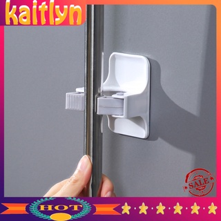 kaitlyn - soporte para escoba, autoadhesivo, para pared, plástico, decoración del hogar