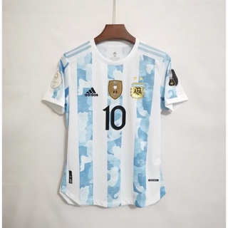 camiseta de fútbol argentina 2021 america cup championship edition messi