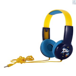 audífonos para niños/audífonos con cable para niños/audífonos con audio de 3.5 mm jack/volumen portátil/bebés/niños/aprendizaje de audífonos