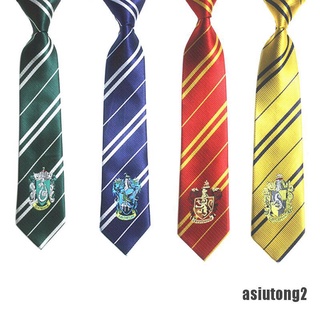 (asiutong2) Harry Potter corbata College insignia corbata moda estudiante pajarita Collar