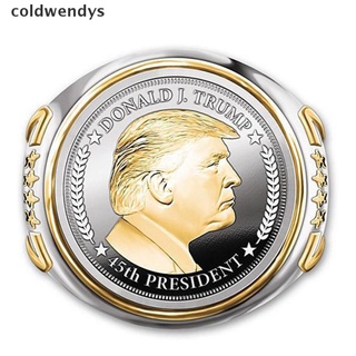 [Cold] USA President Trump Ring American President Men's Cool Biker Ring
