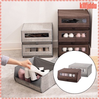 [kllfjddu] Organizador De tela no tejida plegable Para almacenamiento De zapatos/ventana Lateral Para niños y Adultos
