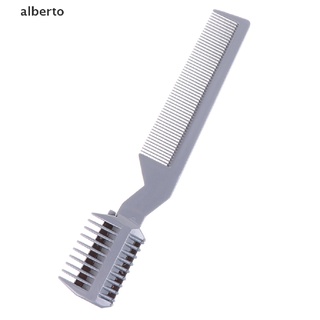 [alberto] cepillo cortador de pelo peine barba trimmer corte adelgazamiento rebanada moldeador de pelo hoja de afeitar [alberto]