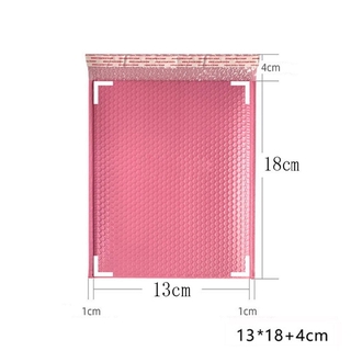10Pcs rosa Bubble Mailer plástico acolchado sobre bolsa de envío embalaje (9)