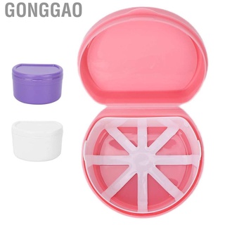 gonggao - caja de retención dental para dientes postizas, protección de dientes falsos para el hogar