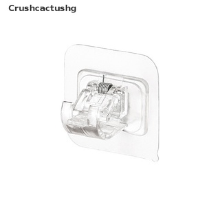 [crushcactushg] 2 piezas autoadhesivas ajustables para barra de cortina, ganchos, soporte de varilla, soporte de venta caliente