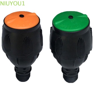 NIUYOU 2Pcs Rotating Irrigation System Garden Watering Sprinkler Yard Lawn 360° Automatic Nozzle