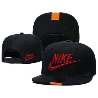 nuevo nike gorras de béisbol hombres y mujeres curva aleros ajustable pareja hip hop sombrero deporte sombrero-8 (9)
