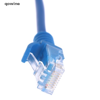 qowine 1pc de alta velocidad rj45 ethernet cable red lan conector de red líneas de extensión cl (3)