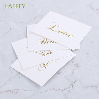 LAFFEY Mini Invitation Letter Thank You Card Message Cards Greeting Cards Wedding Party Happy Birthday DIY 100Pcs Valentine Envelope Gift Cards
