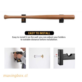 MAXIN Baseball Bat Stand, Baseball Bat Display Holder, Baseball Bat Horizontal Rack