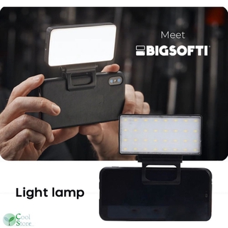 Cs Mini luz LED de Video portátil de llenado de batería incorporada para cámara fotográfica estudio y teléfono móvil TF
