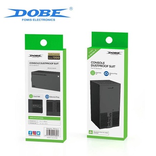 Dobe Kit a prueba de polvo para Xbox Series X consola de silicona a prueba de polvo cubierta para Xbox Series X tapón tapón