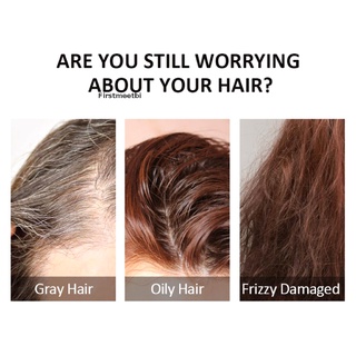 [firstmeetbi] jabón cabello oscurecimiento champú barra reparación gris blanco color tinte cara cabello caliente (6)