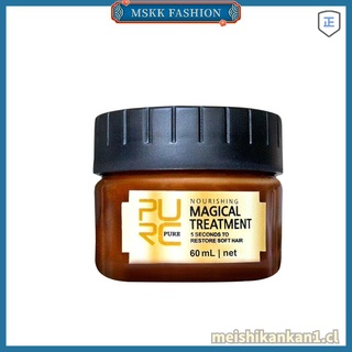 moda reparación profunda mascarilla para el cabello nutrición suave acondicionador libre vapor hidratante [mskk]