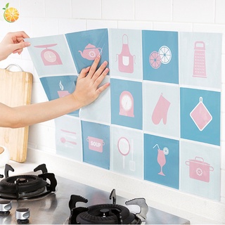 Ejxw 1 pza adhesivo De pared De cocina De Alta Temperatura Resistente al aceite Para decoración del hogar (1)