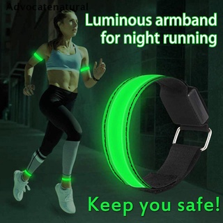 [Advon] carga LED luminoso noche funcionamiento seguridad deportes al aire libre reflectante brazo banda VYIBH