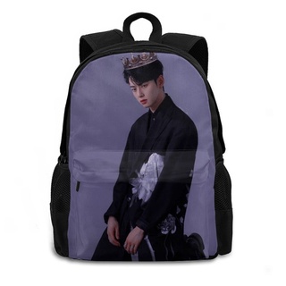 astro cha eunwoo - mochila para escuela, portátil, ligera y multifuncional, bolsa escolar para niñas y niños