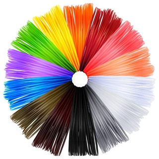 Juego De 20 Bobinas De Plástico Abs/Pla De 1.75 Mm Para Bolígrafos 3d De 10 Colores (1)