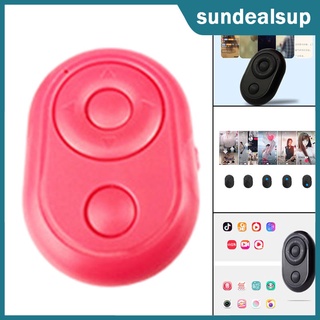 [sundeal] Mini botón De Obturador Remoto inalámbrico Bluetooth, Auto-Temporador De la página De control De video APP Para Taking Fotos,
