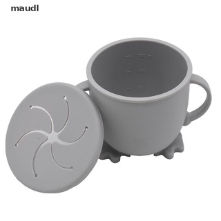 maudl Kids Silicone Food Storage Box Baby Snack Cup Portable Children Snacks Container .